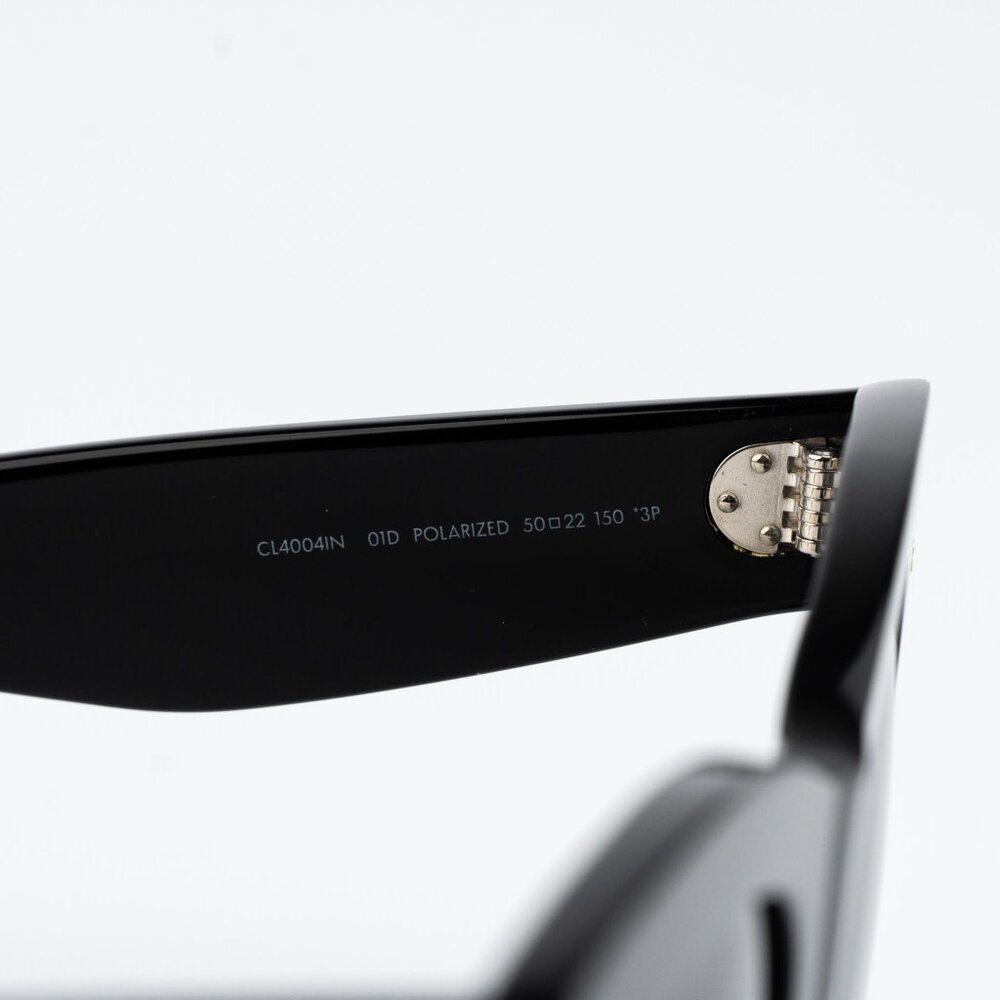 Celine 3 DOTS Women Sunglasses Black Grey Gradient CL4004IN 01D NEW AUTHENTIC - Picture 9 of 13